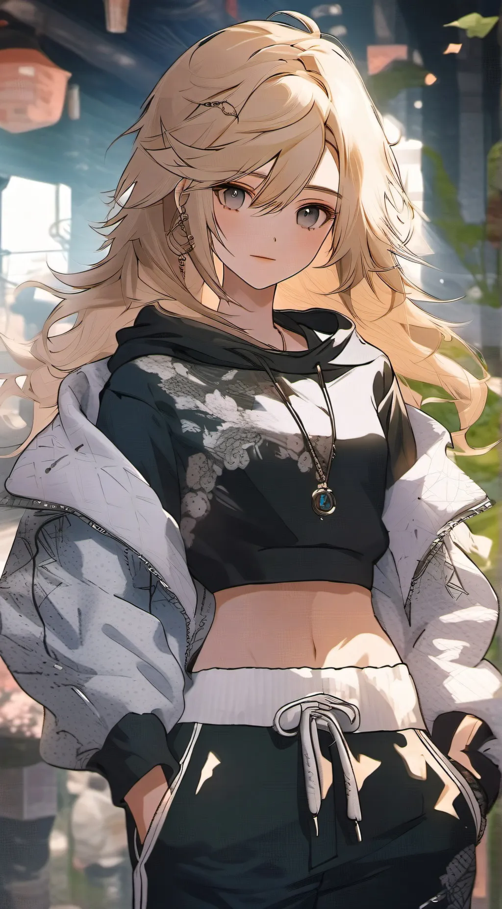 ai character: Tori  background