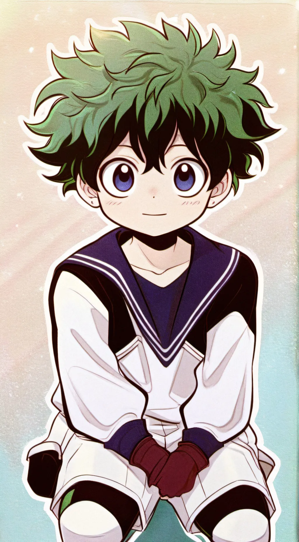 ai character: Deku (CHILD) background