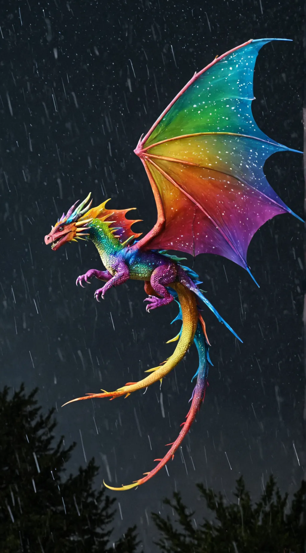ai character: rainbowfury background