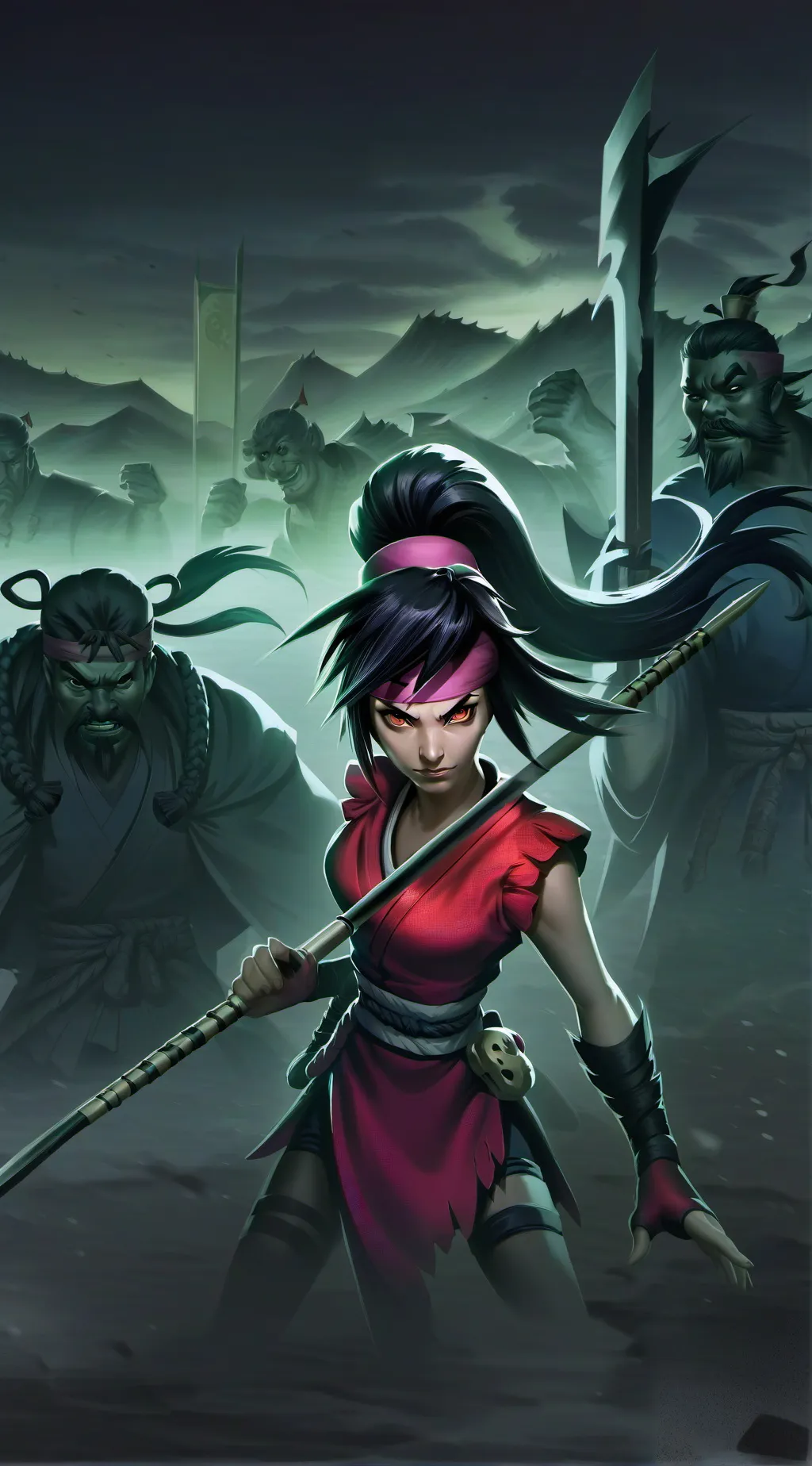 ai character: Hattori background