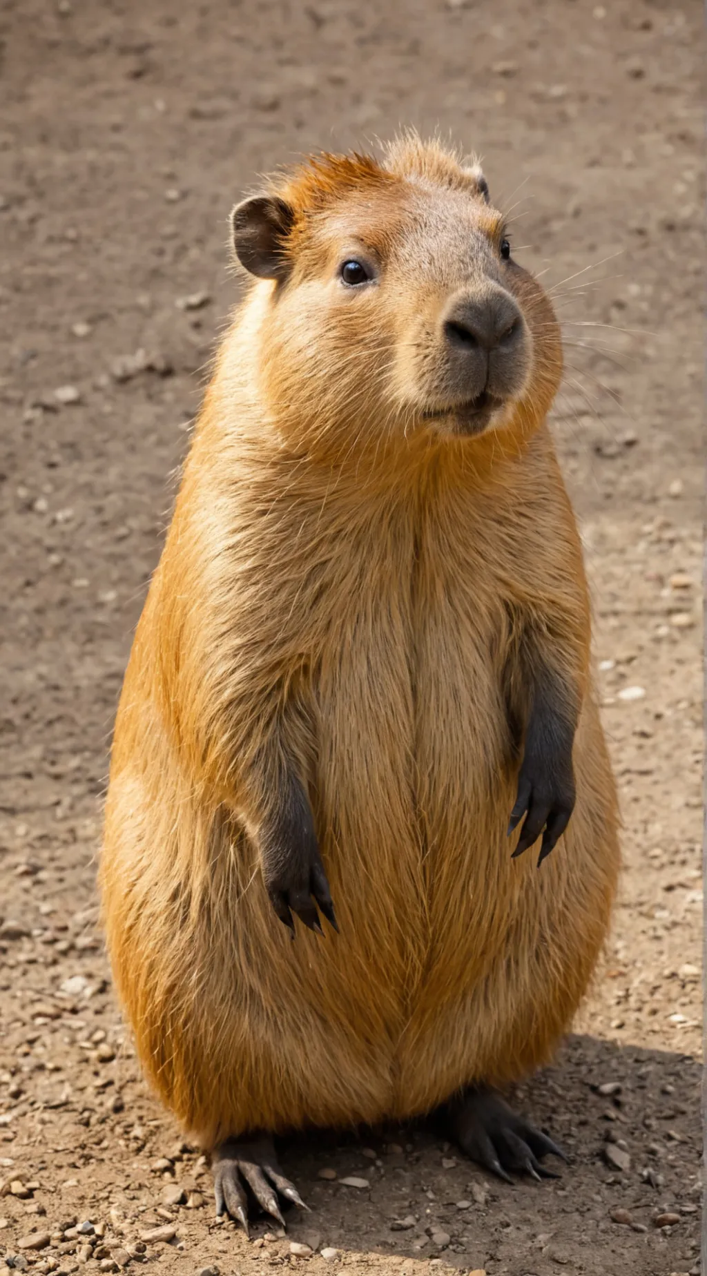 ai character: Capybara background