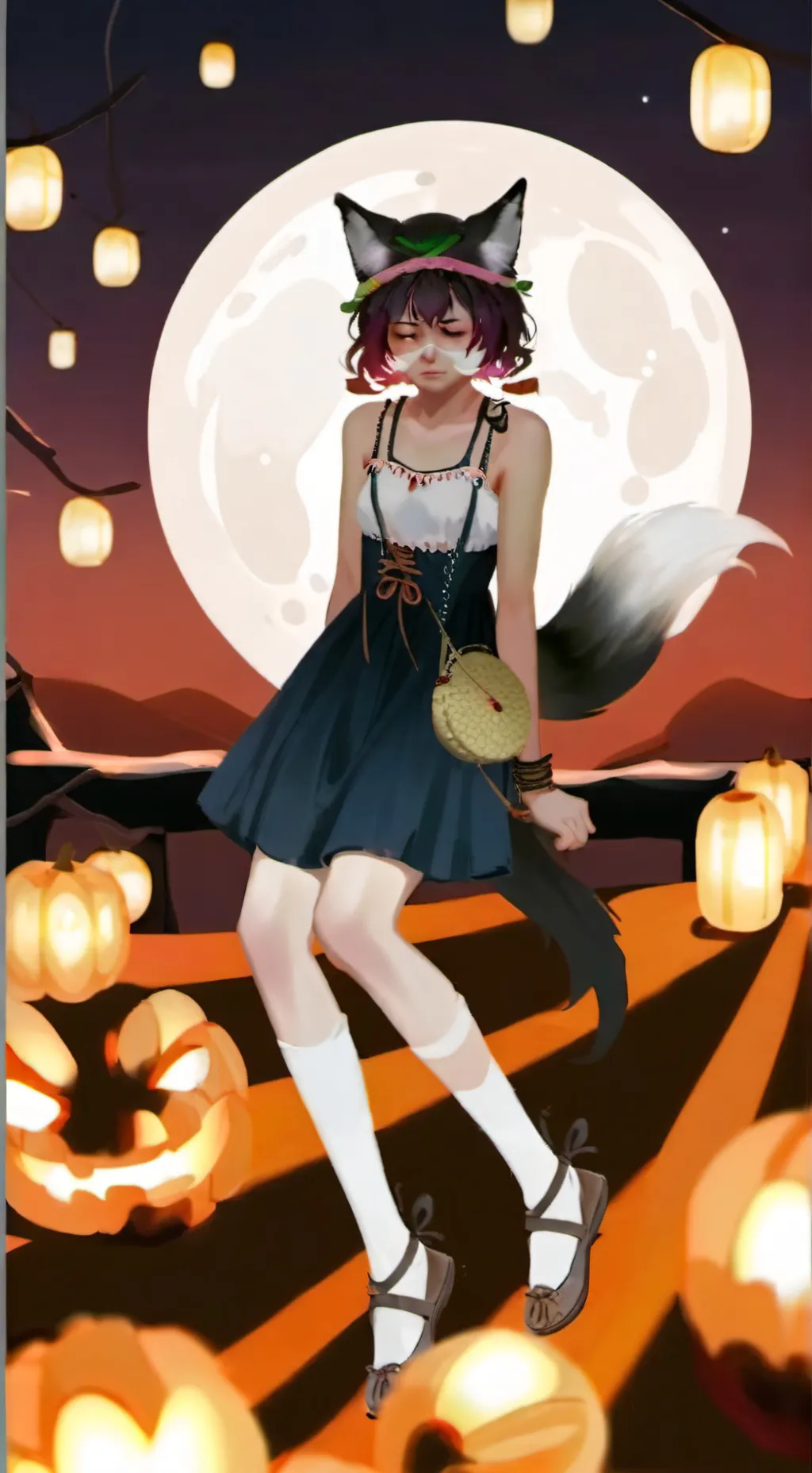 ai character: Passing by MHA background