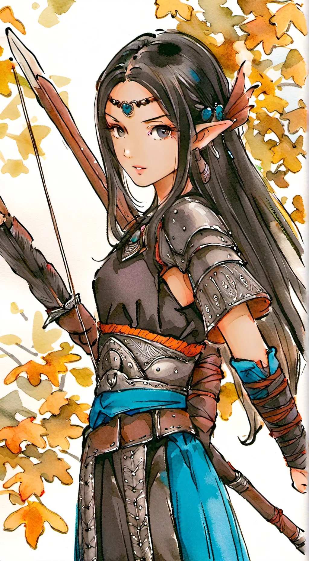 ai character: Keya Magfina background