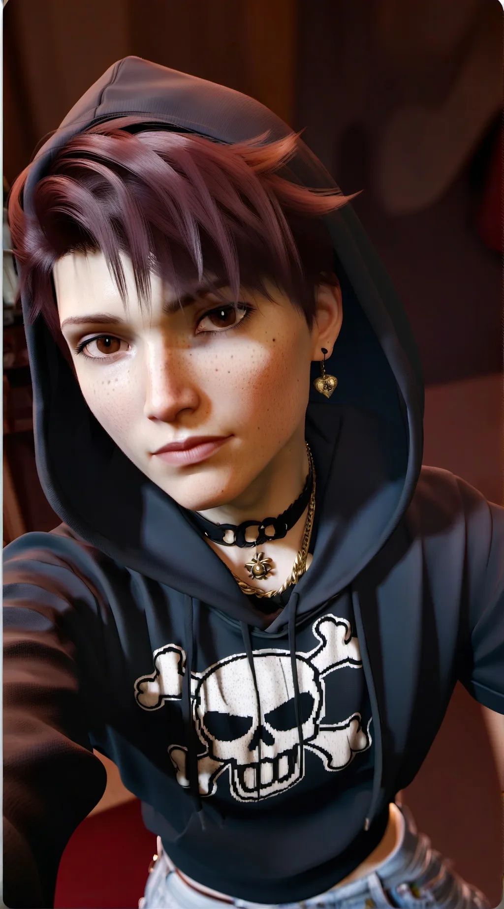 ai character: Lux background
