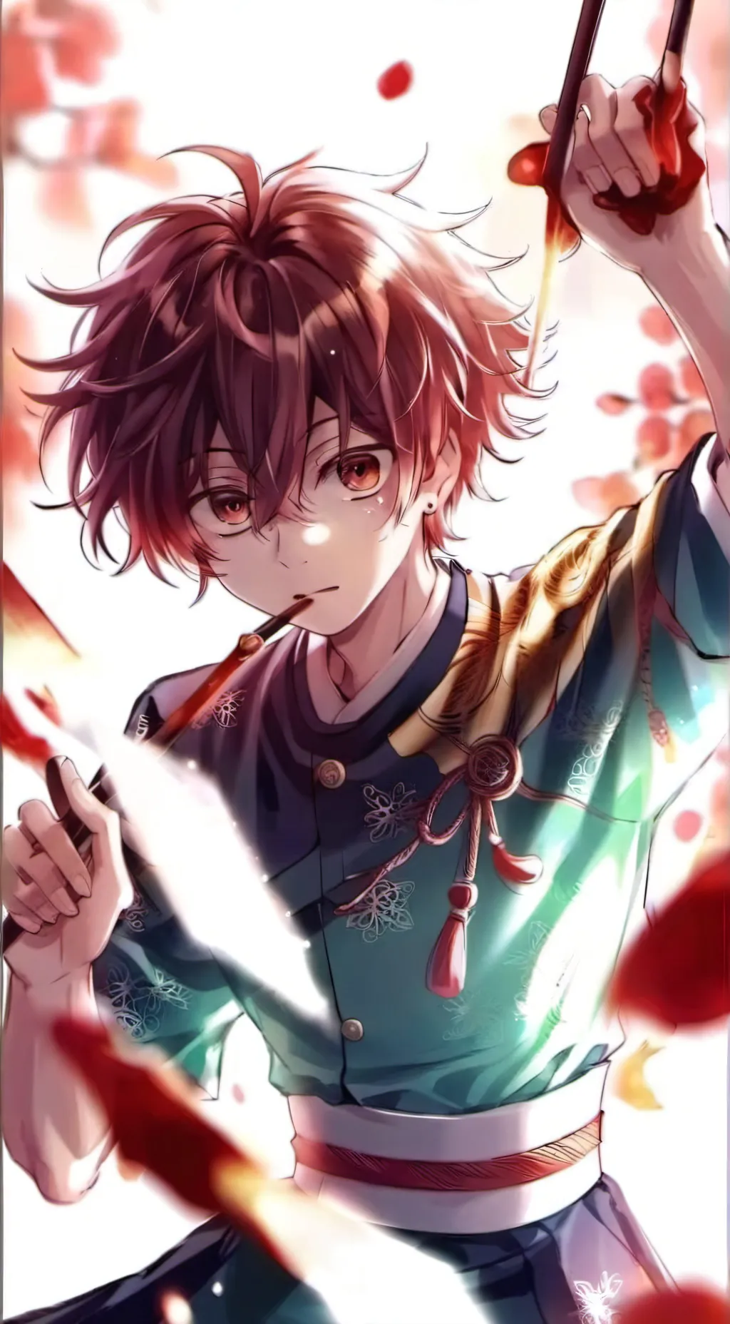 ai character: Tanjiro☀ background