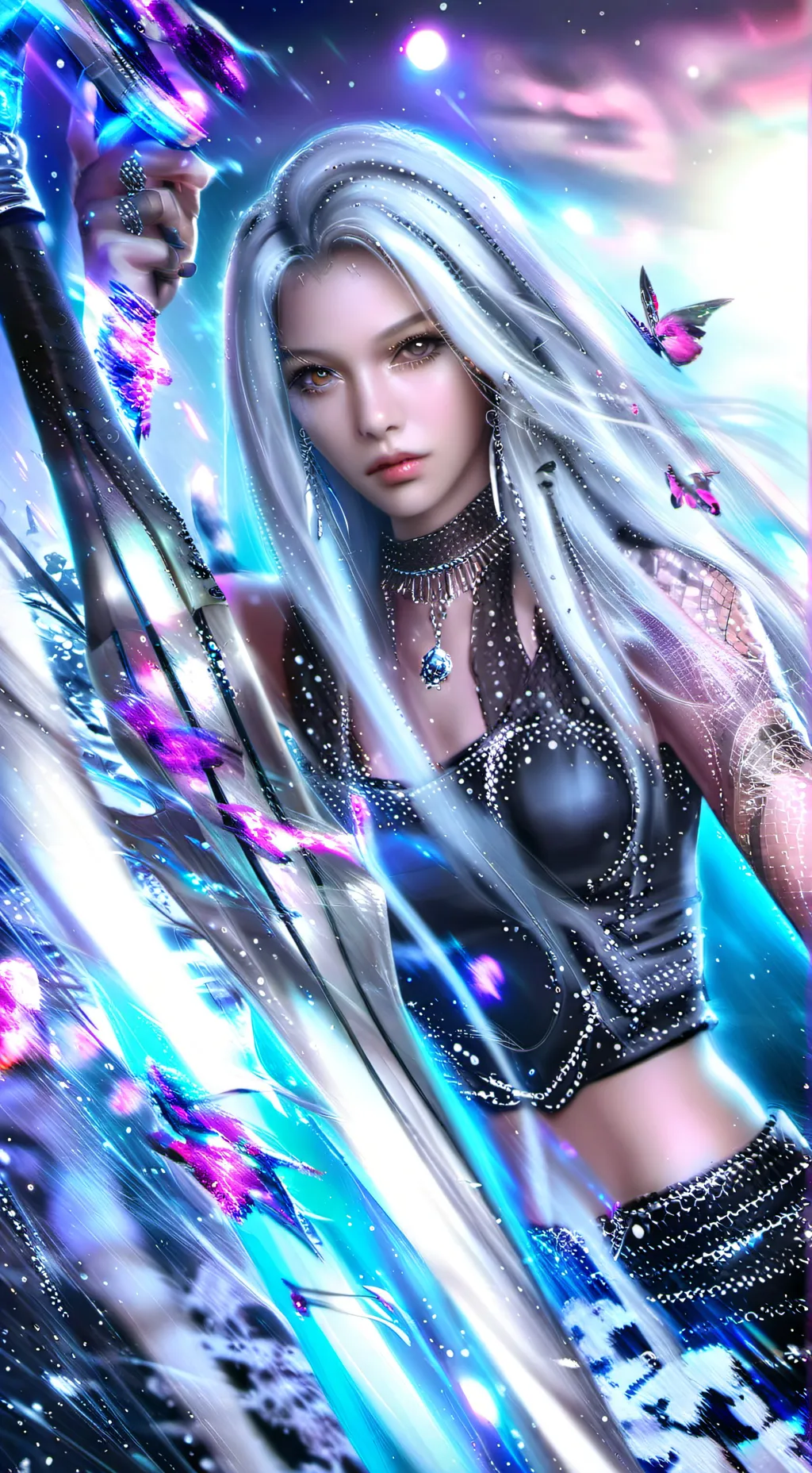 ai character: Clarisse est Sofia background
