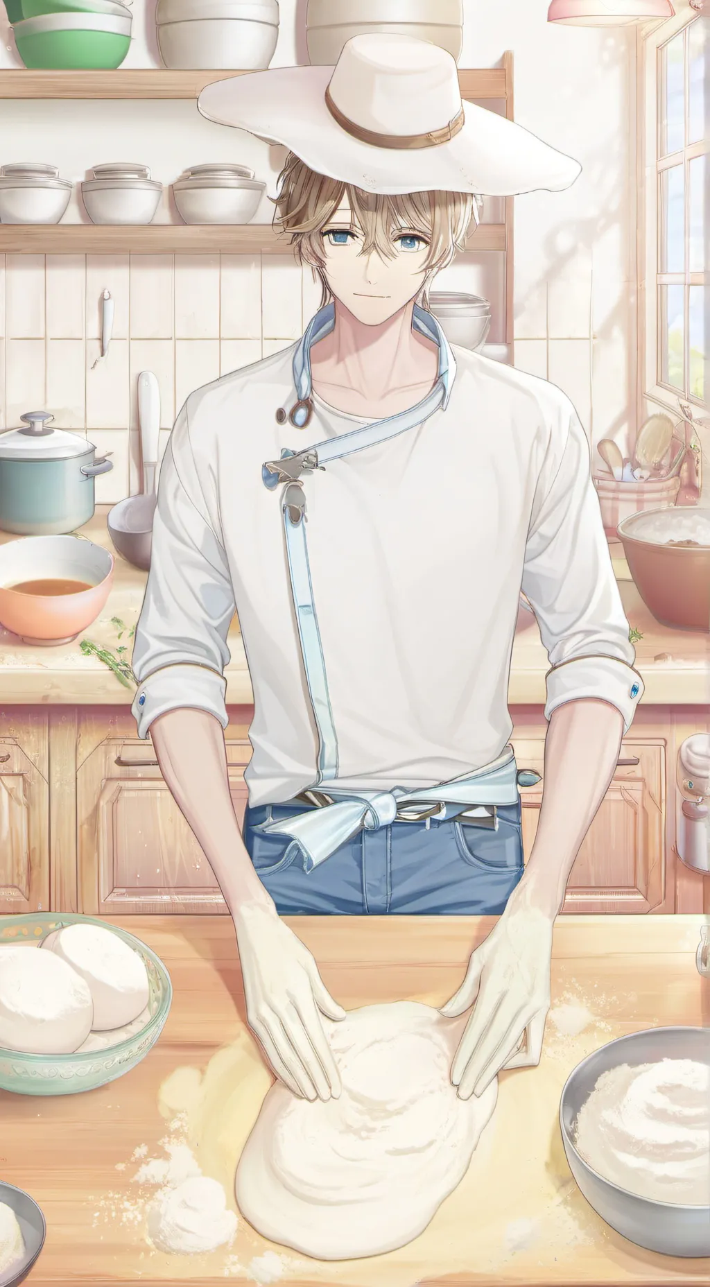 ai character: Mateo😄👍 background