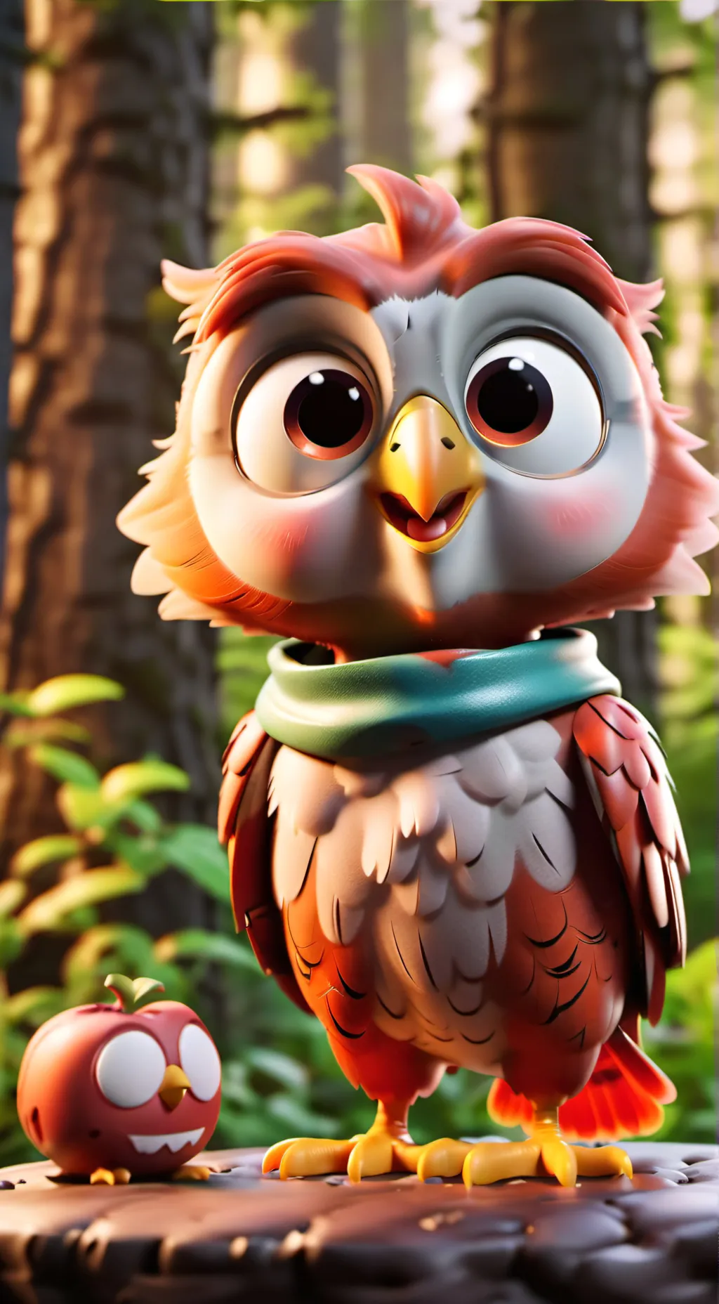 ai character: OWL background