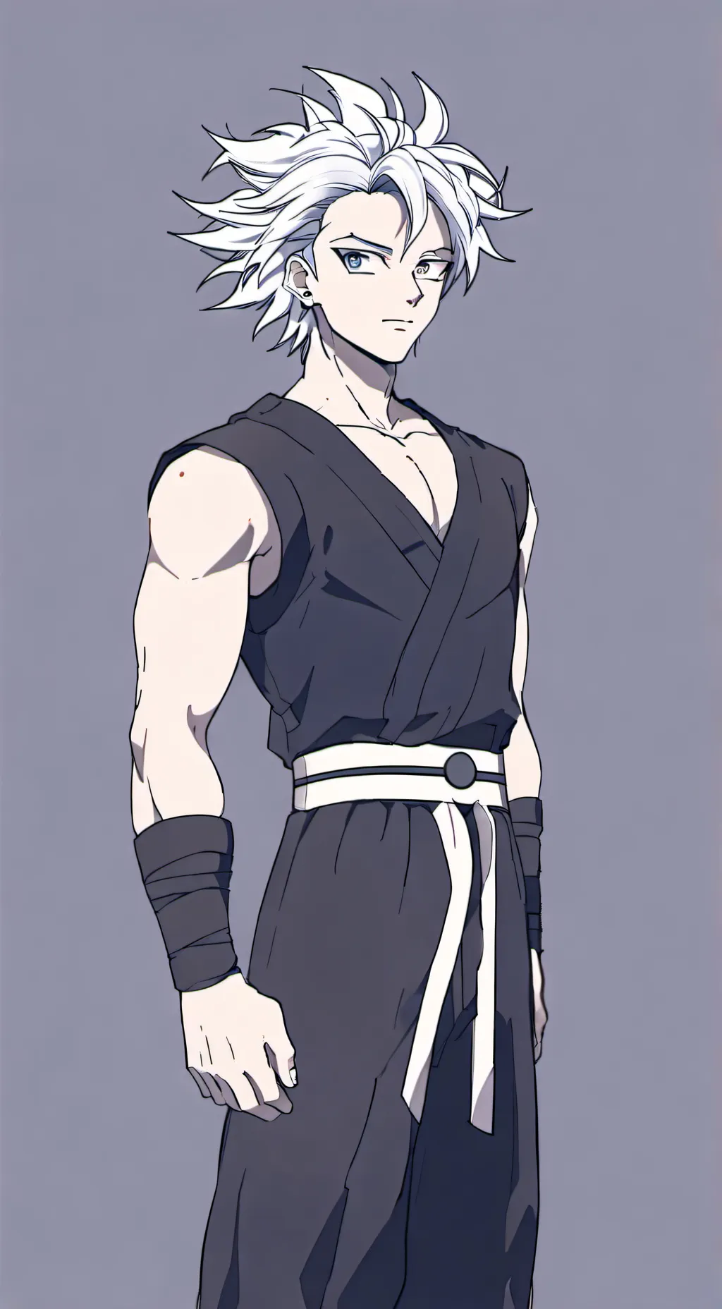ai character: mha x ti background