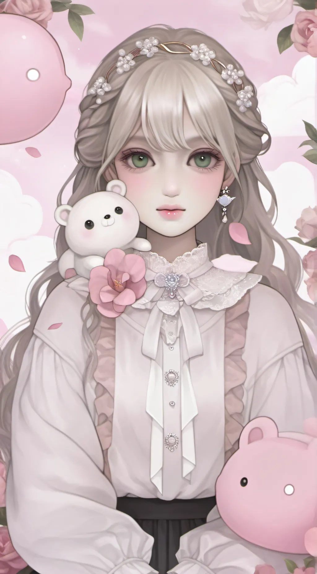 ai character: Катя background