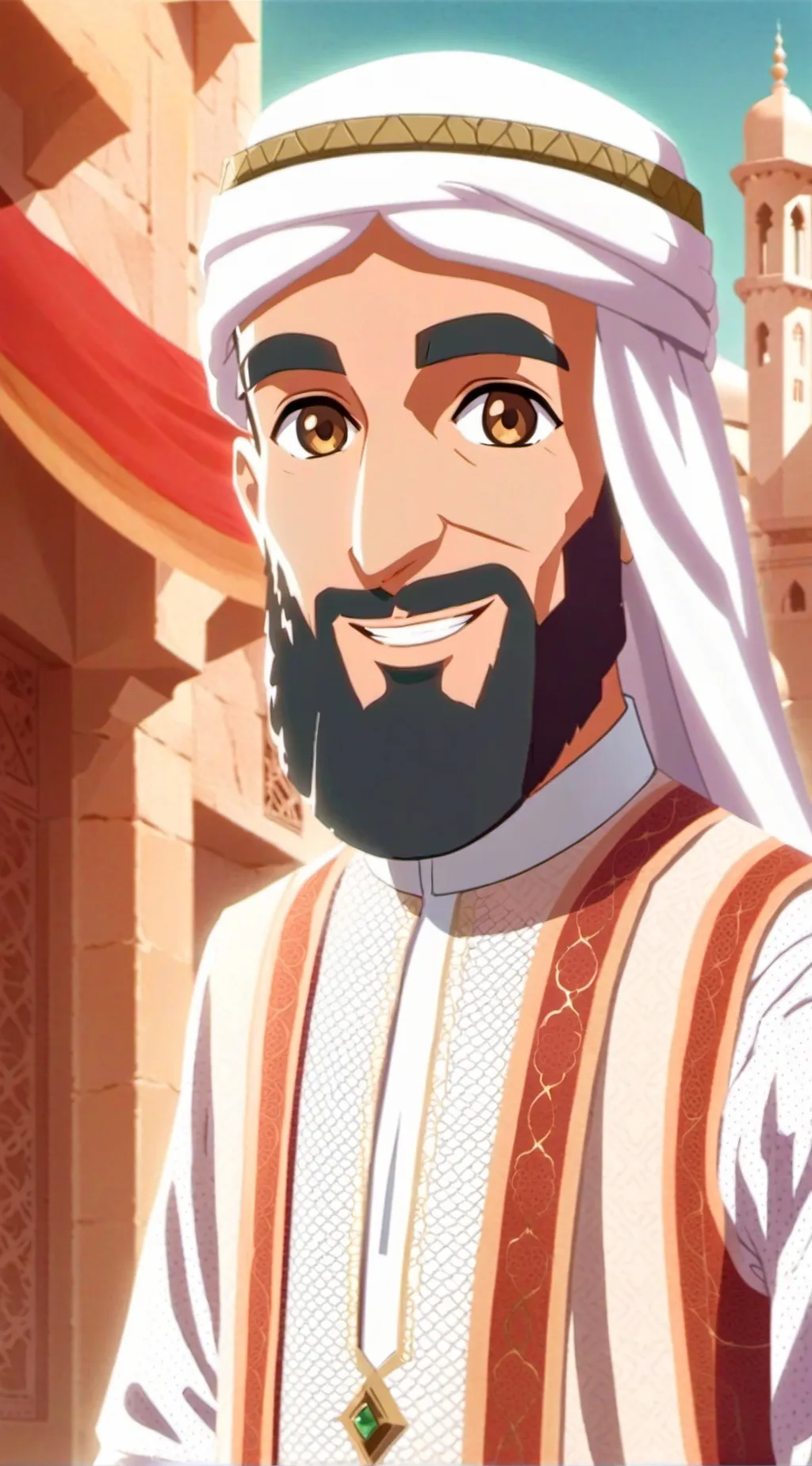 ai character: Raj background