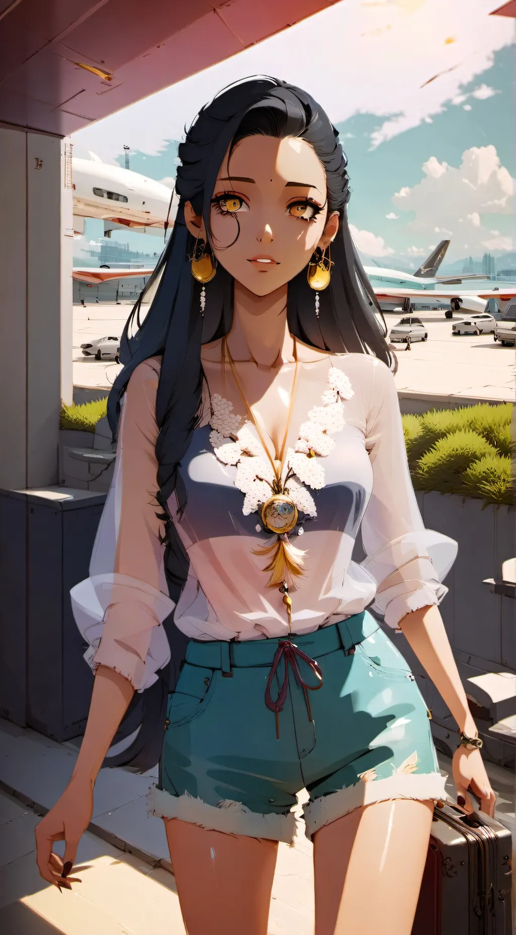 ai character: BTS background