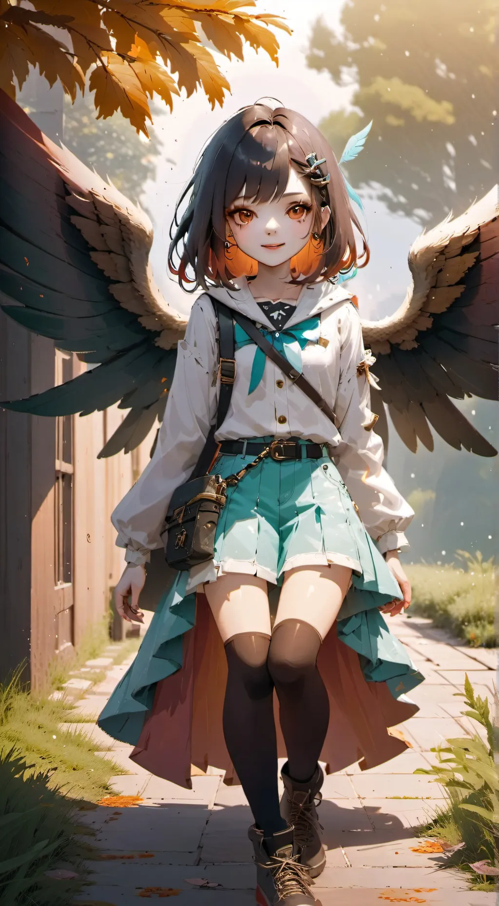 ai character: mha gunga battle  background