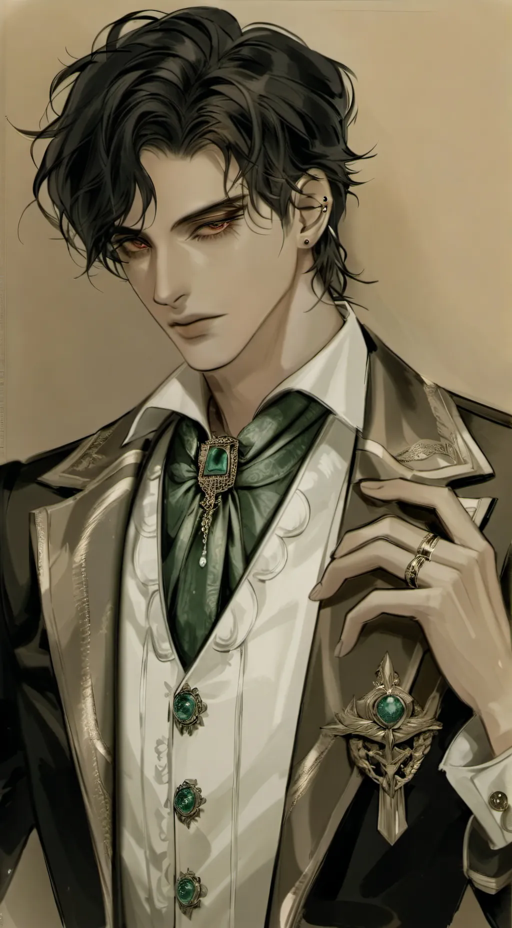 ai character: adam background