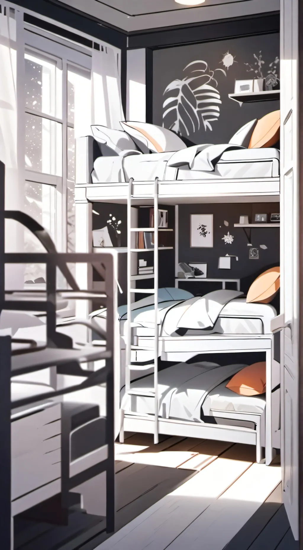 ai character: Kyoto sleepover  background