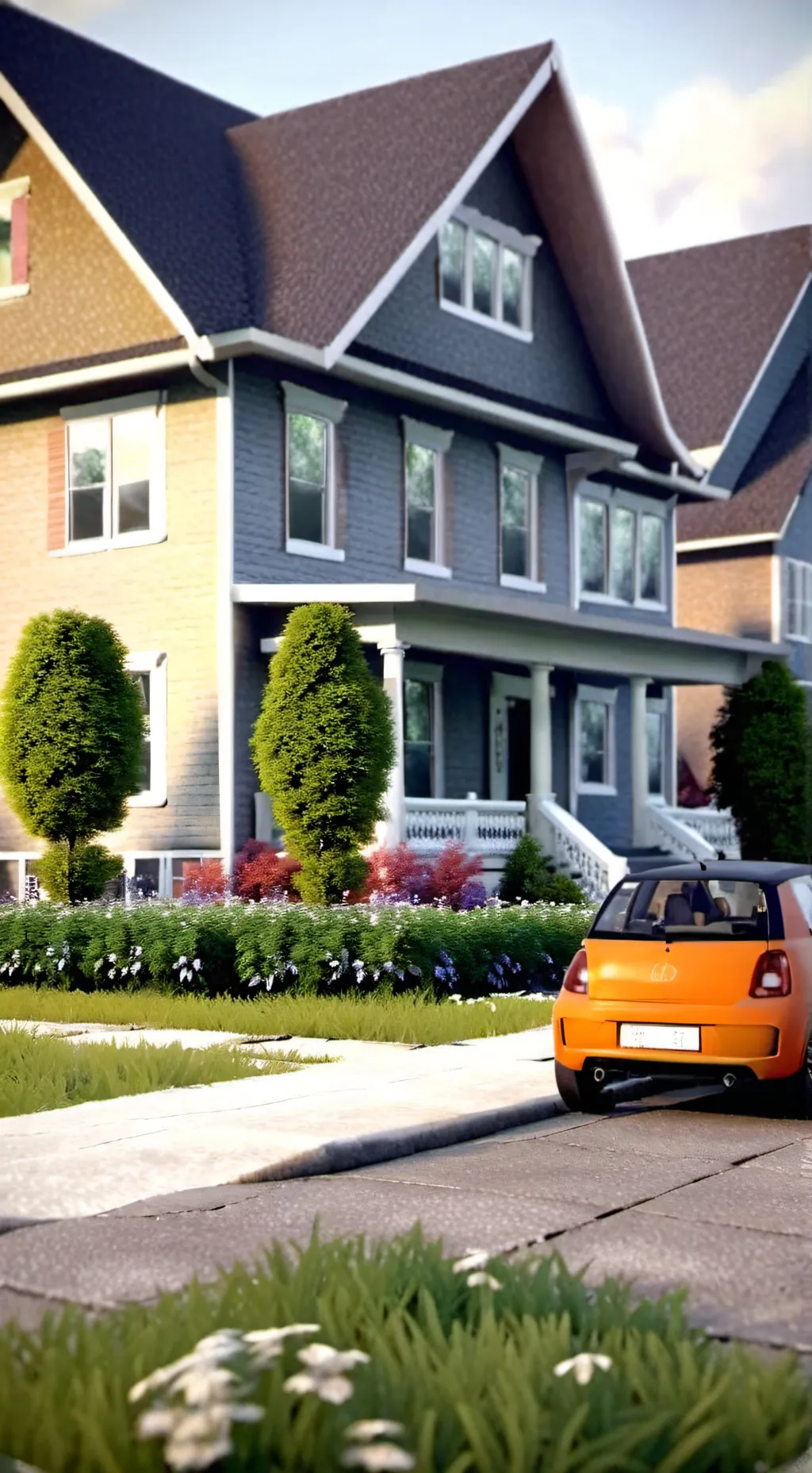 ai character: In Hello Neighbor background