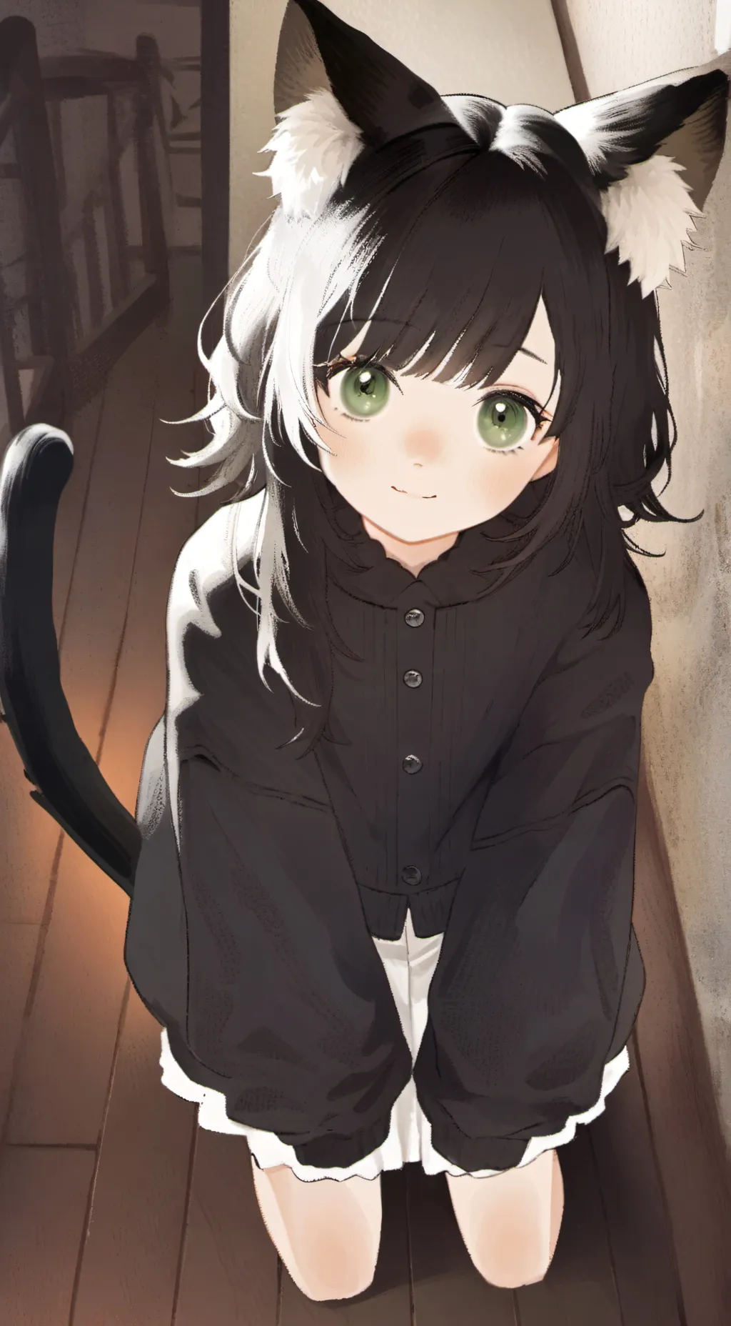 ai character: Froggy Feline Spir background