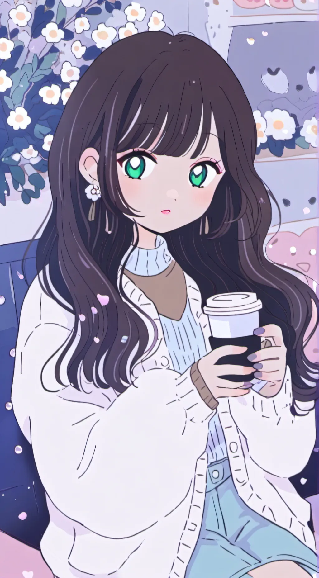 ai character: Calliope  background