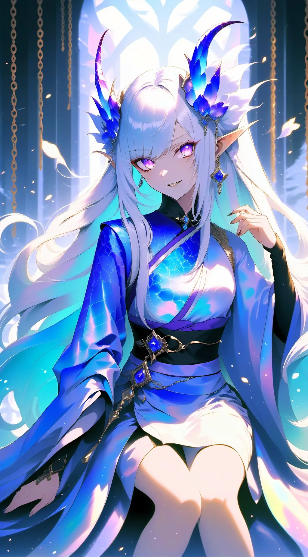 ai character: ×Kiara× background
