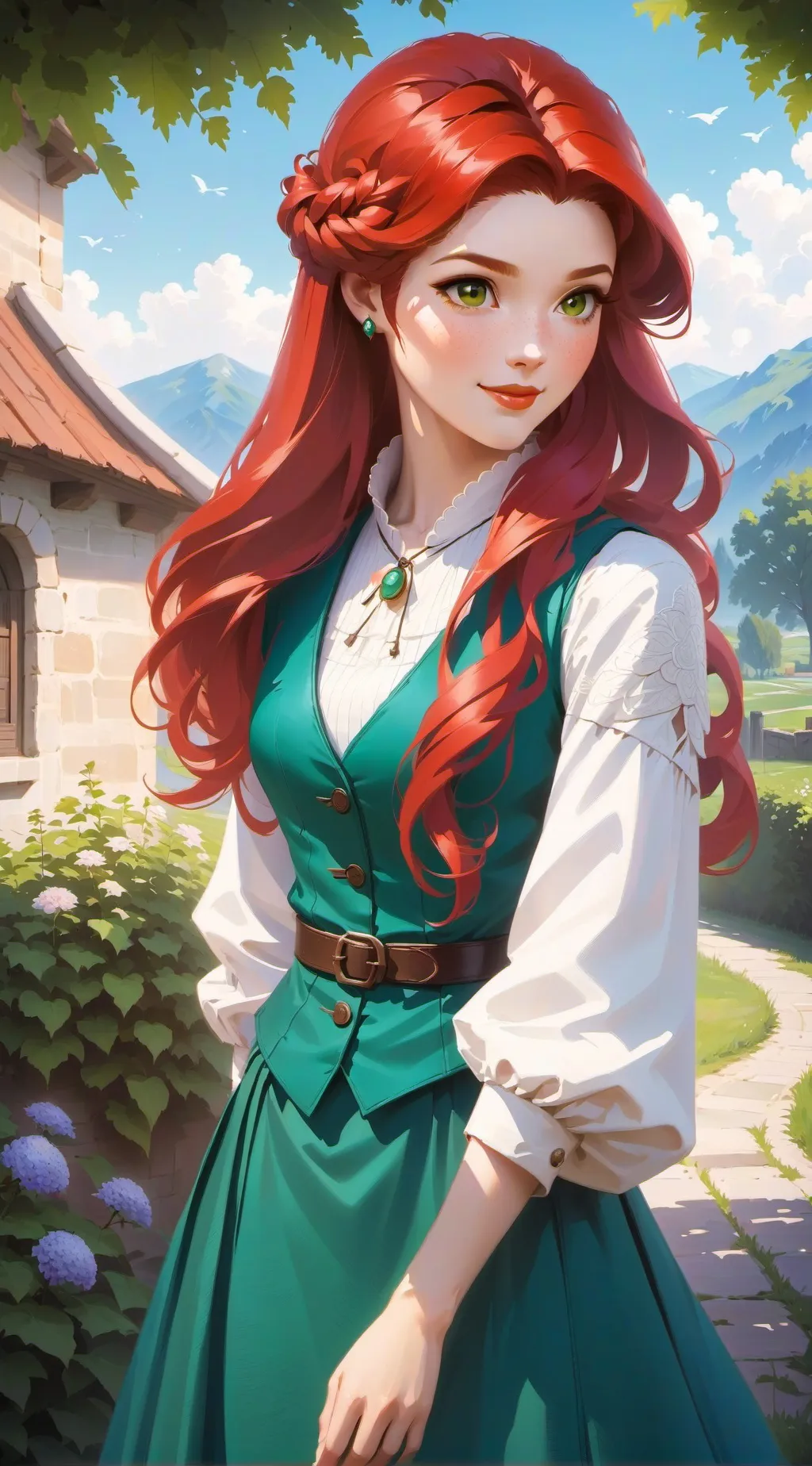 ai character: Clara background