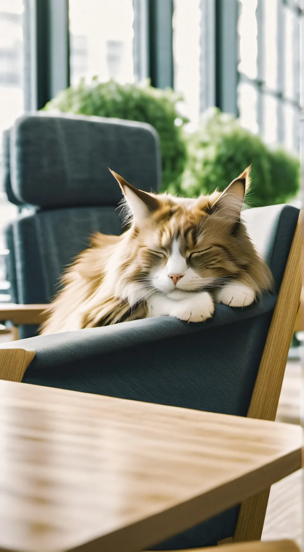 ai character: MHA cat background