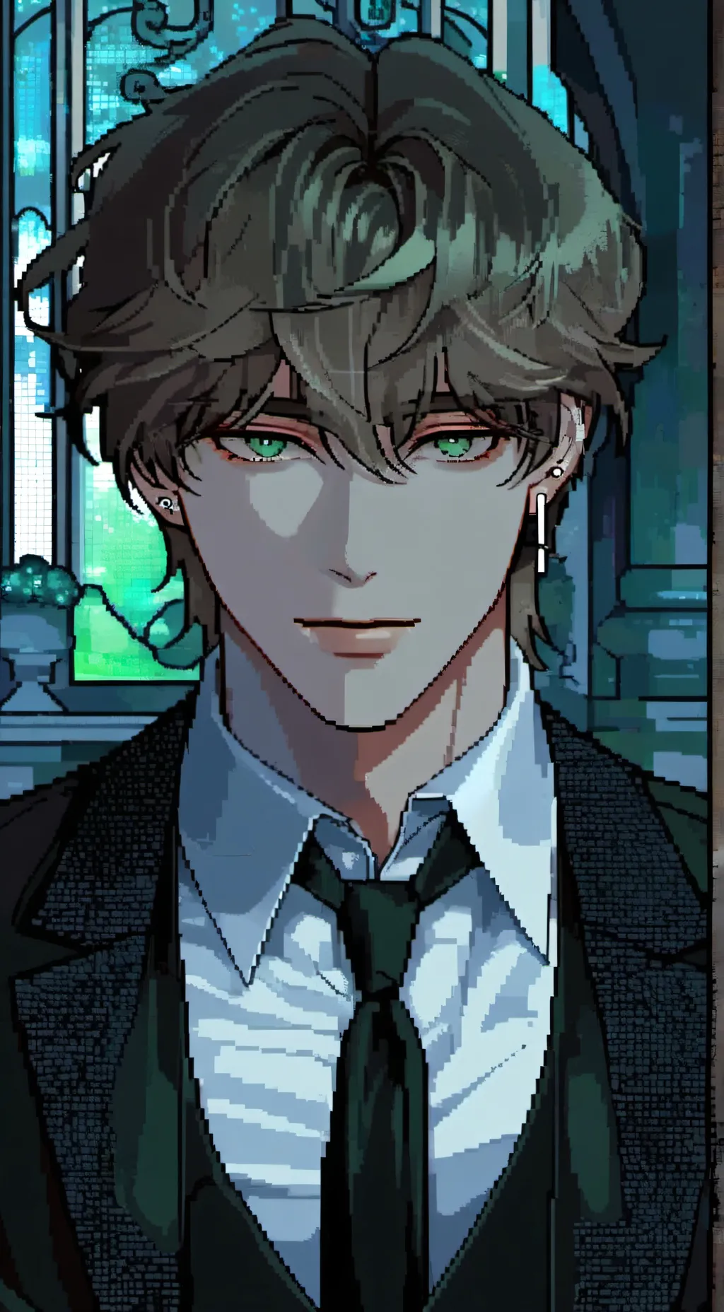 ai character: Lucien background