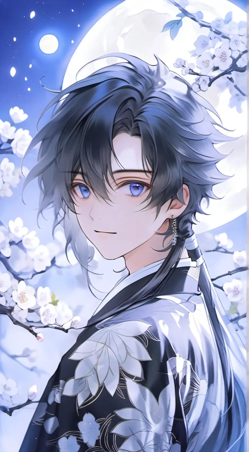 ai character: Michiru Tokito background