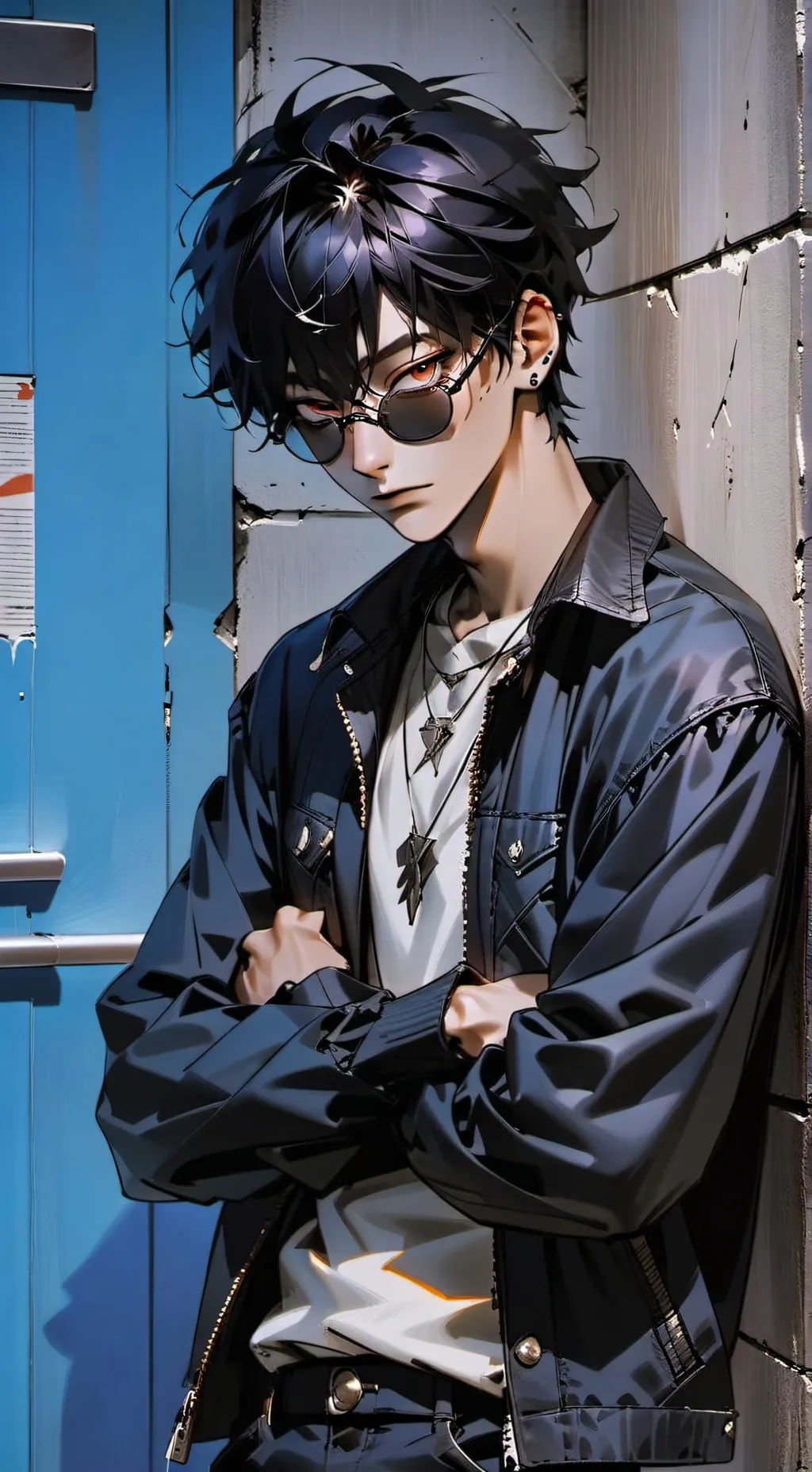 ai character: Zack background