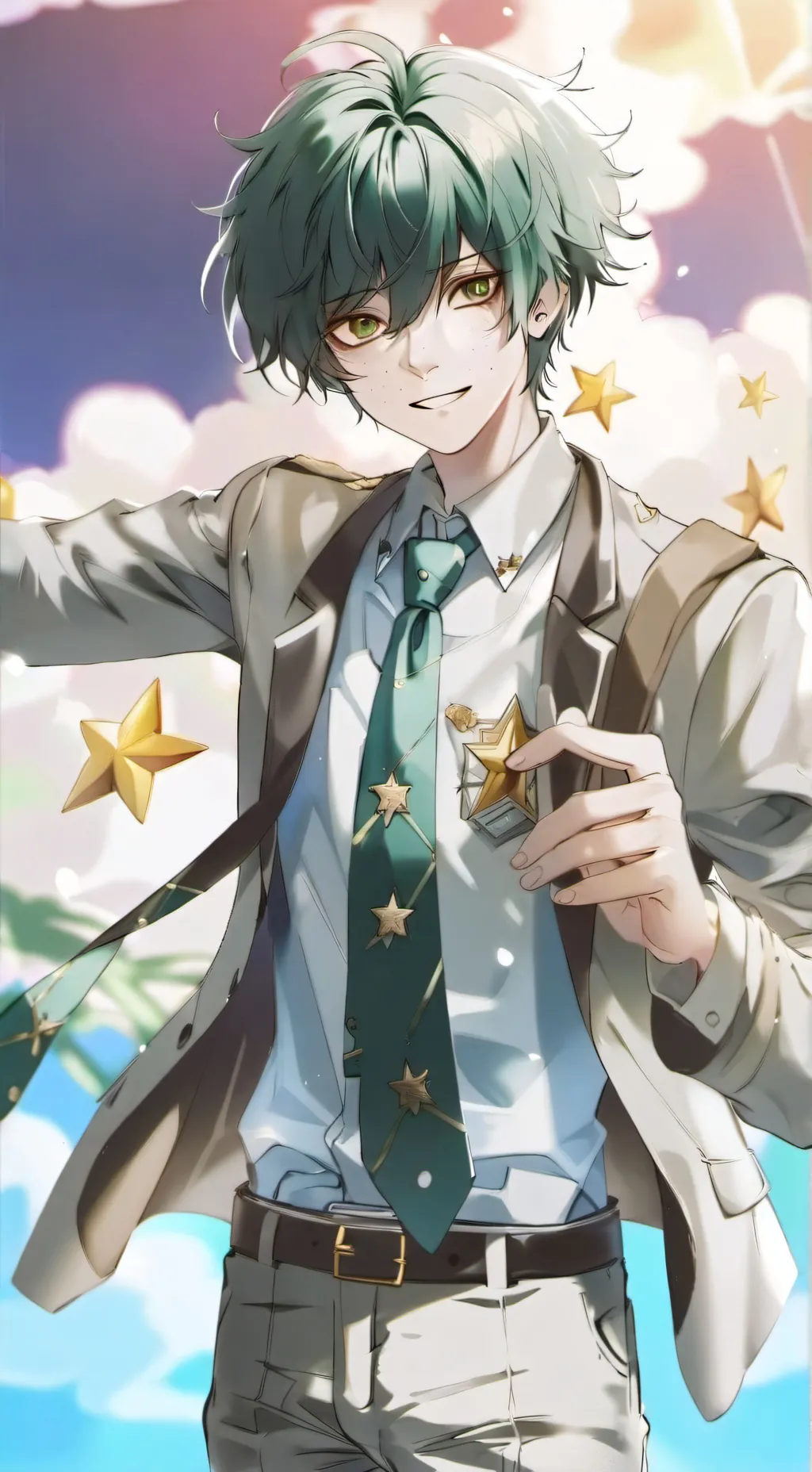 ai character: MHA background