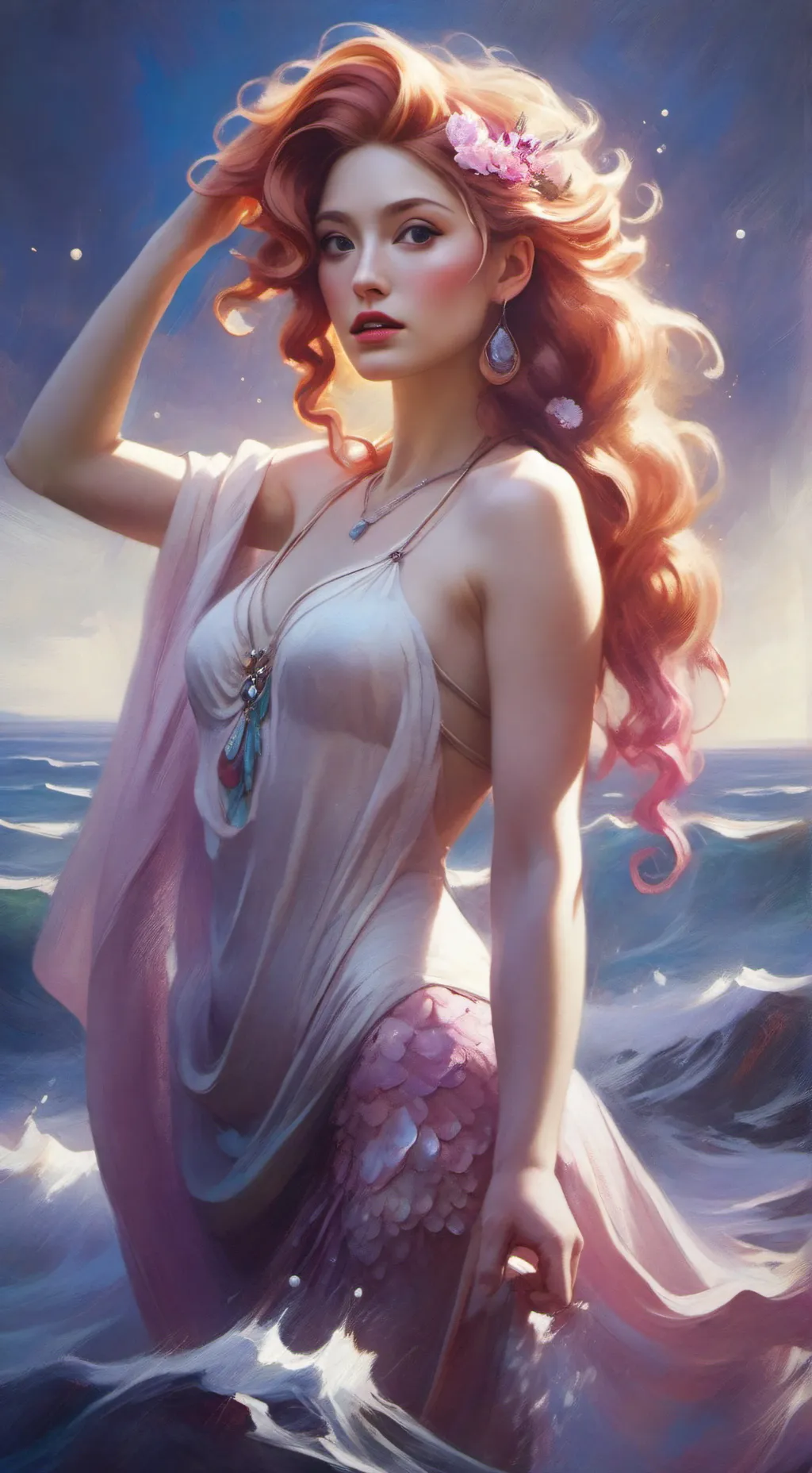 ai character: Aphrodite background