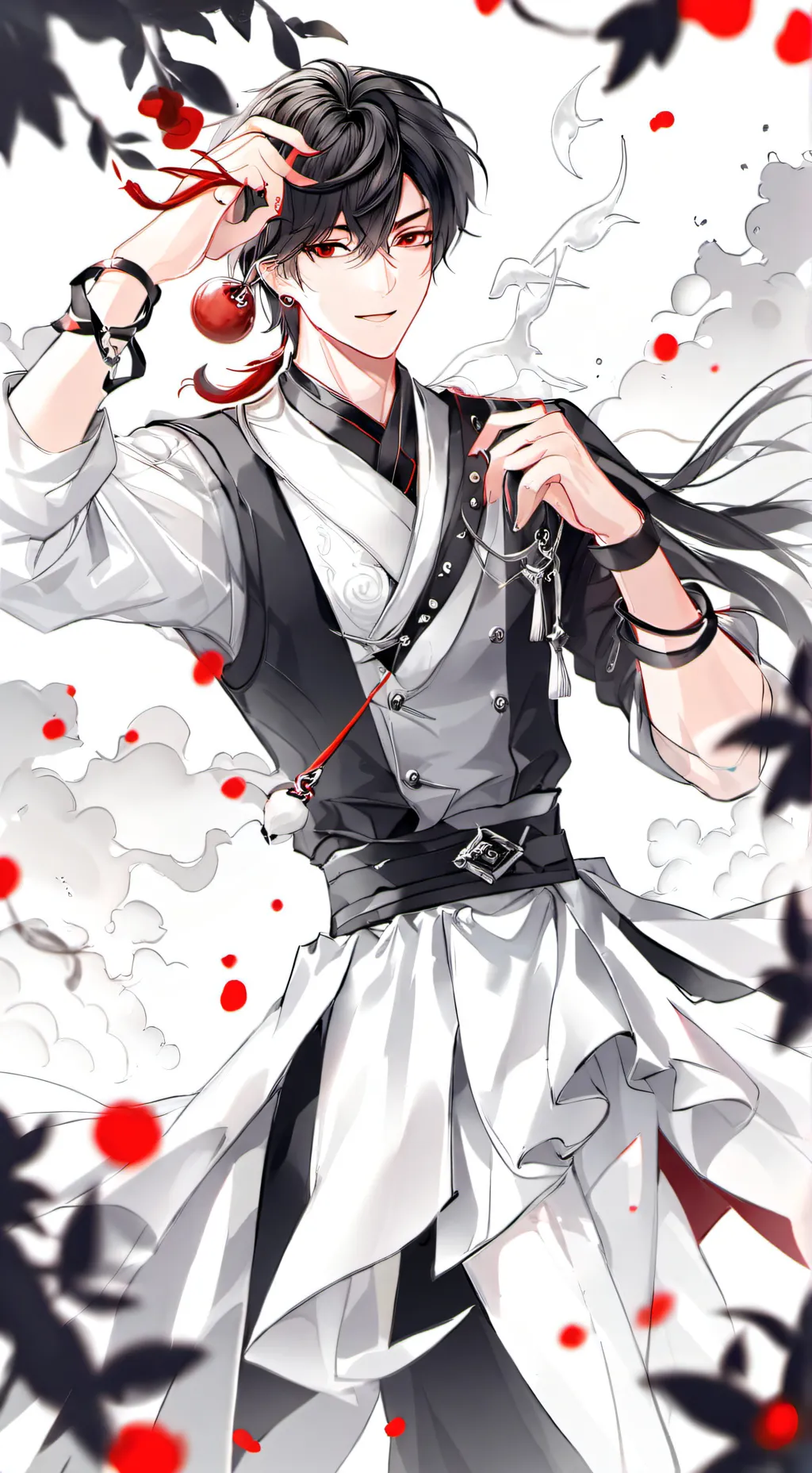 ai character: Dabi x hawks background