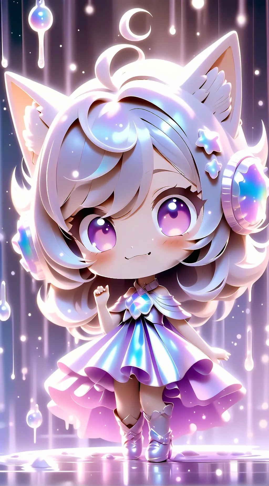 ai character: cupcake! background