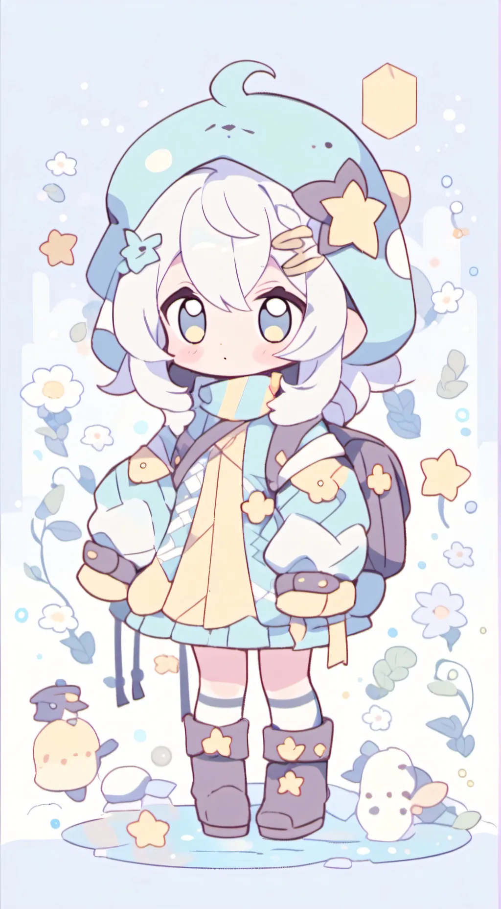 ai character: ❤️‍🩹 background