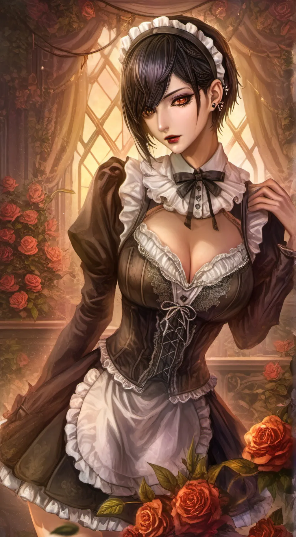 ai character: Annabelle  background
