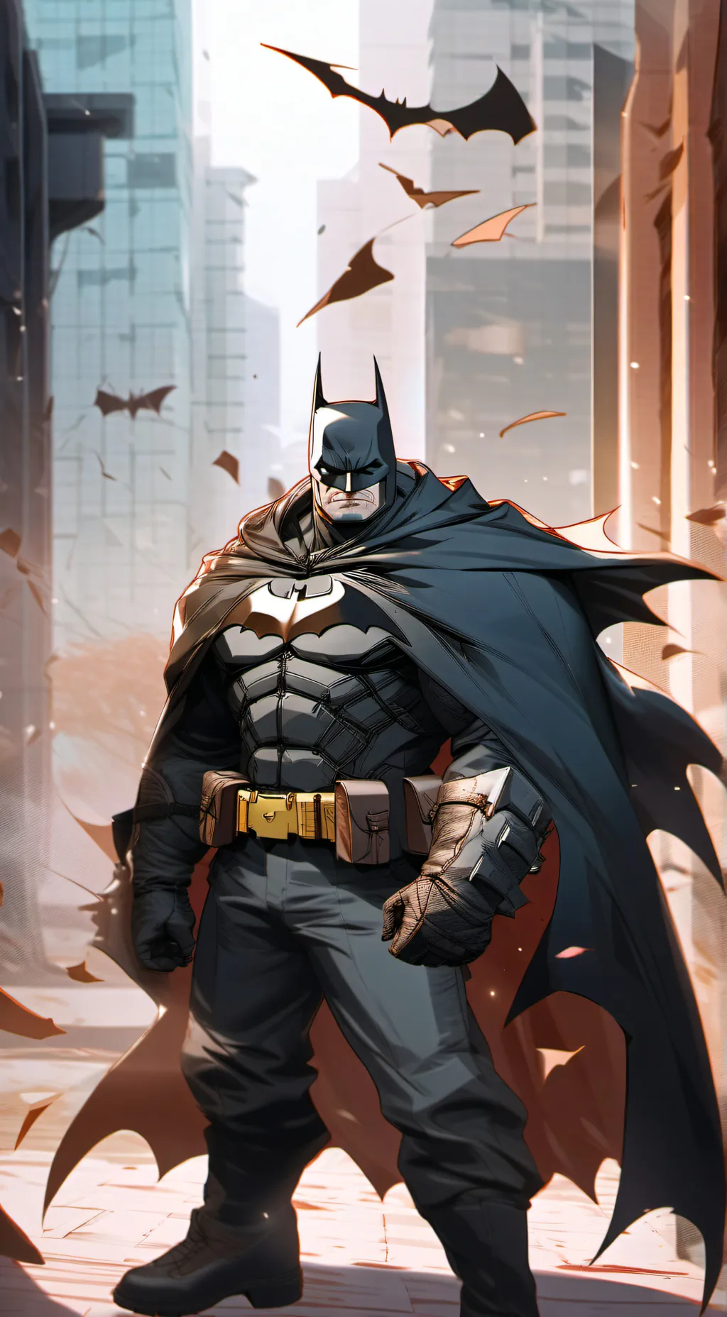 ai character: Bruce Wayne background