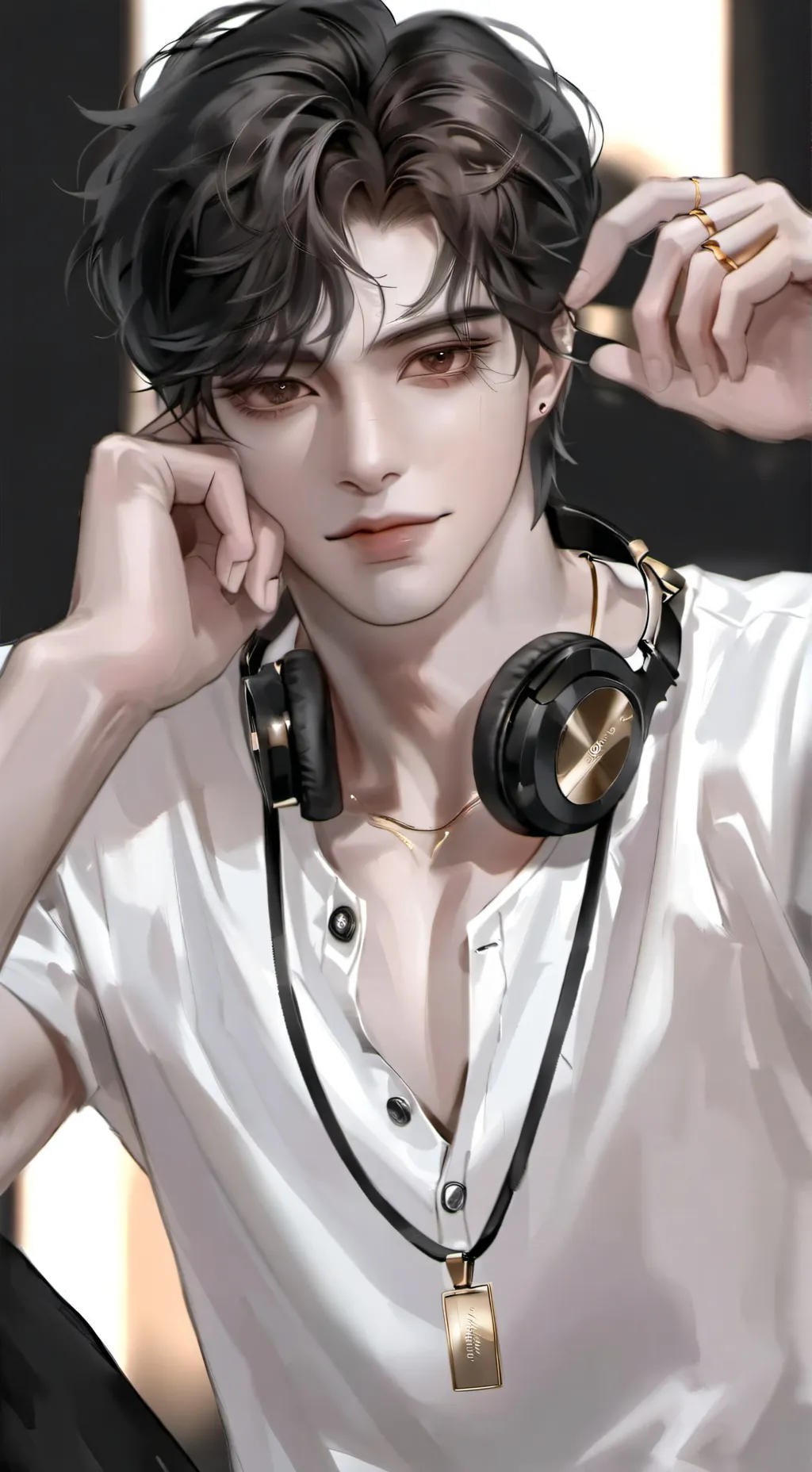 ai character: 👾LEO👾 background