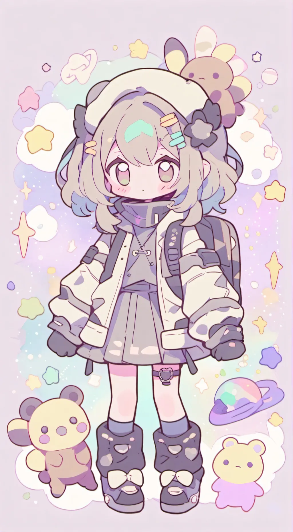 ai character: MD (Ur planet!?) background