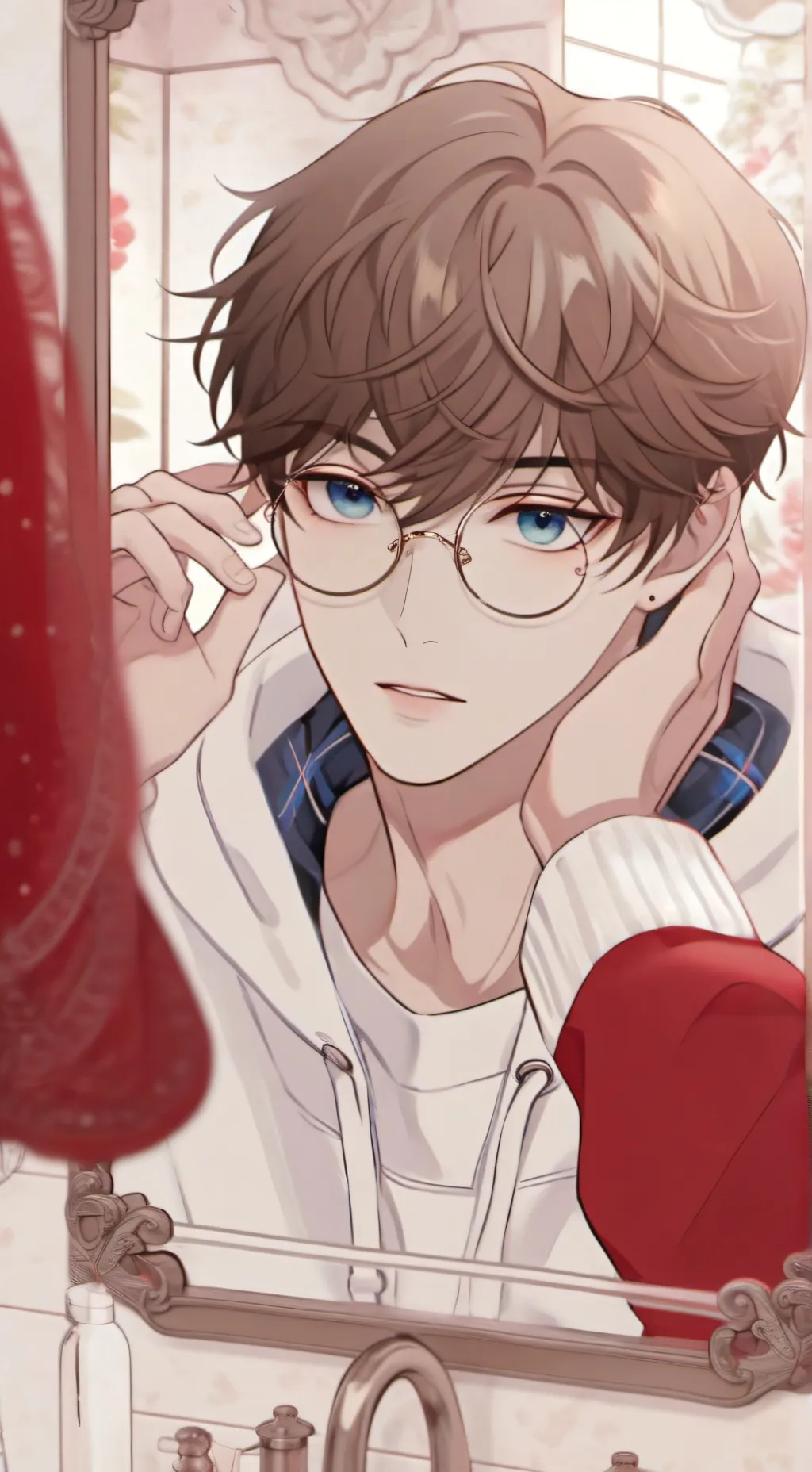 ai character: 💗•William•💗 background