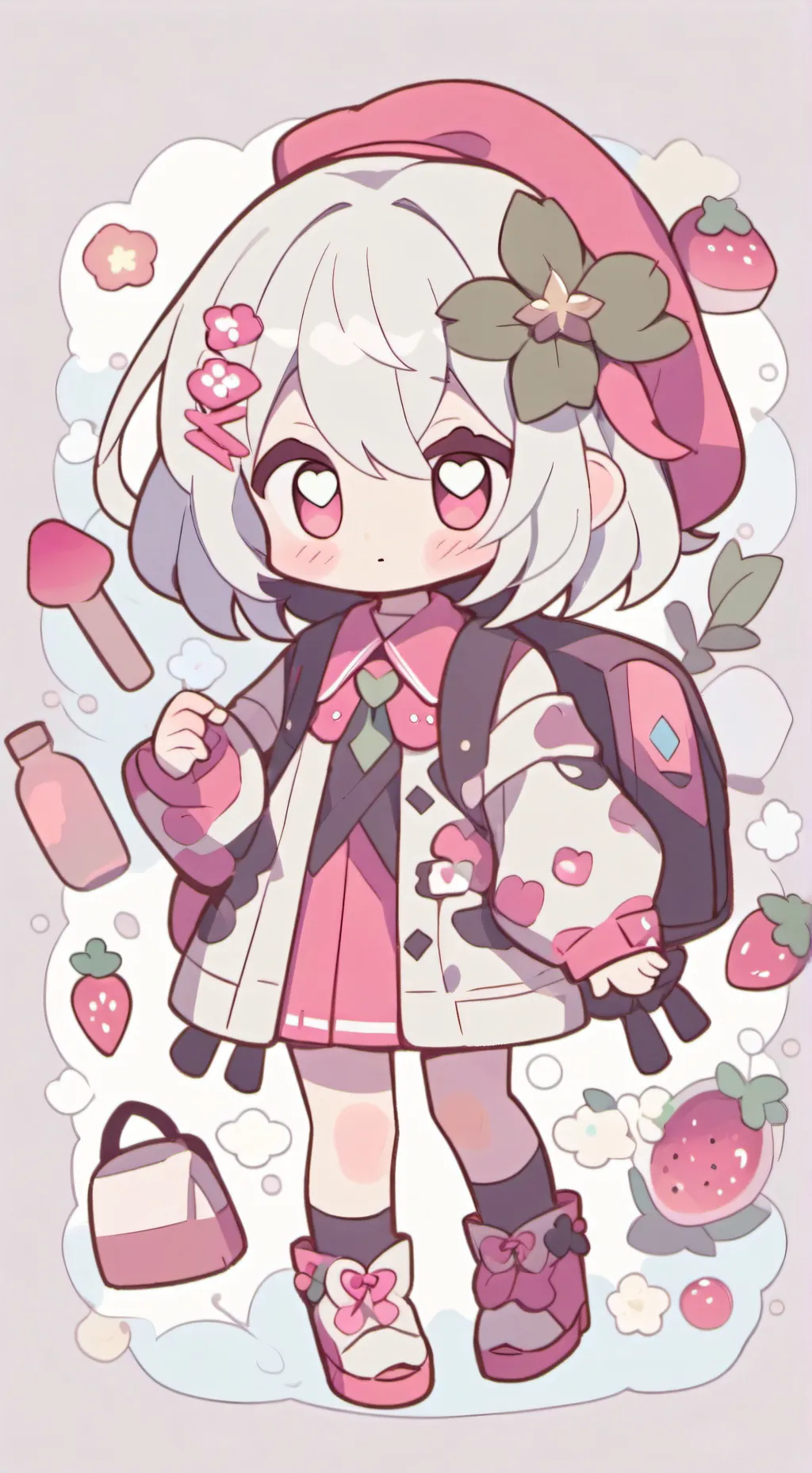 ai character: ★luna★ background
