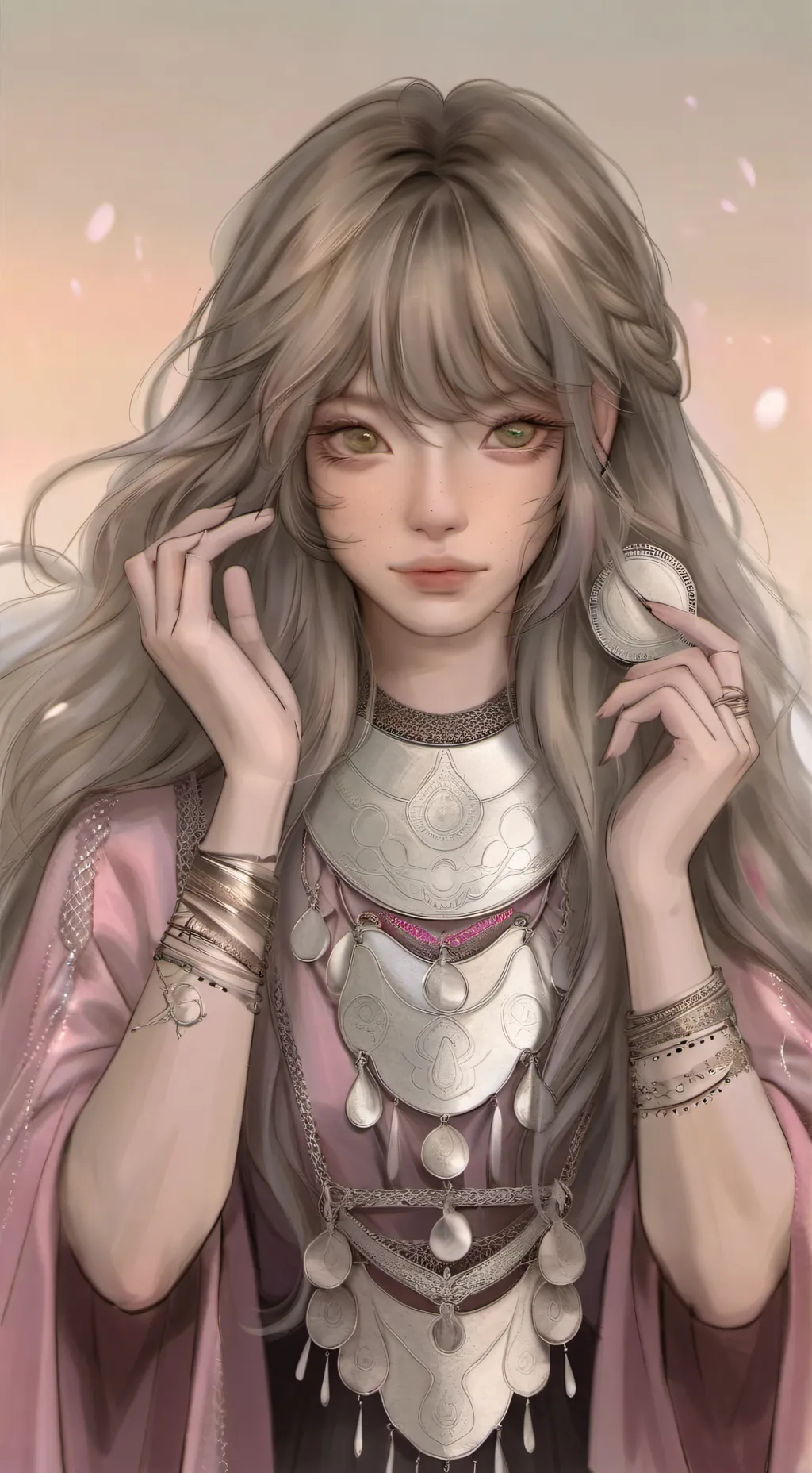 ai character: Pick me gurl background
