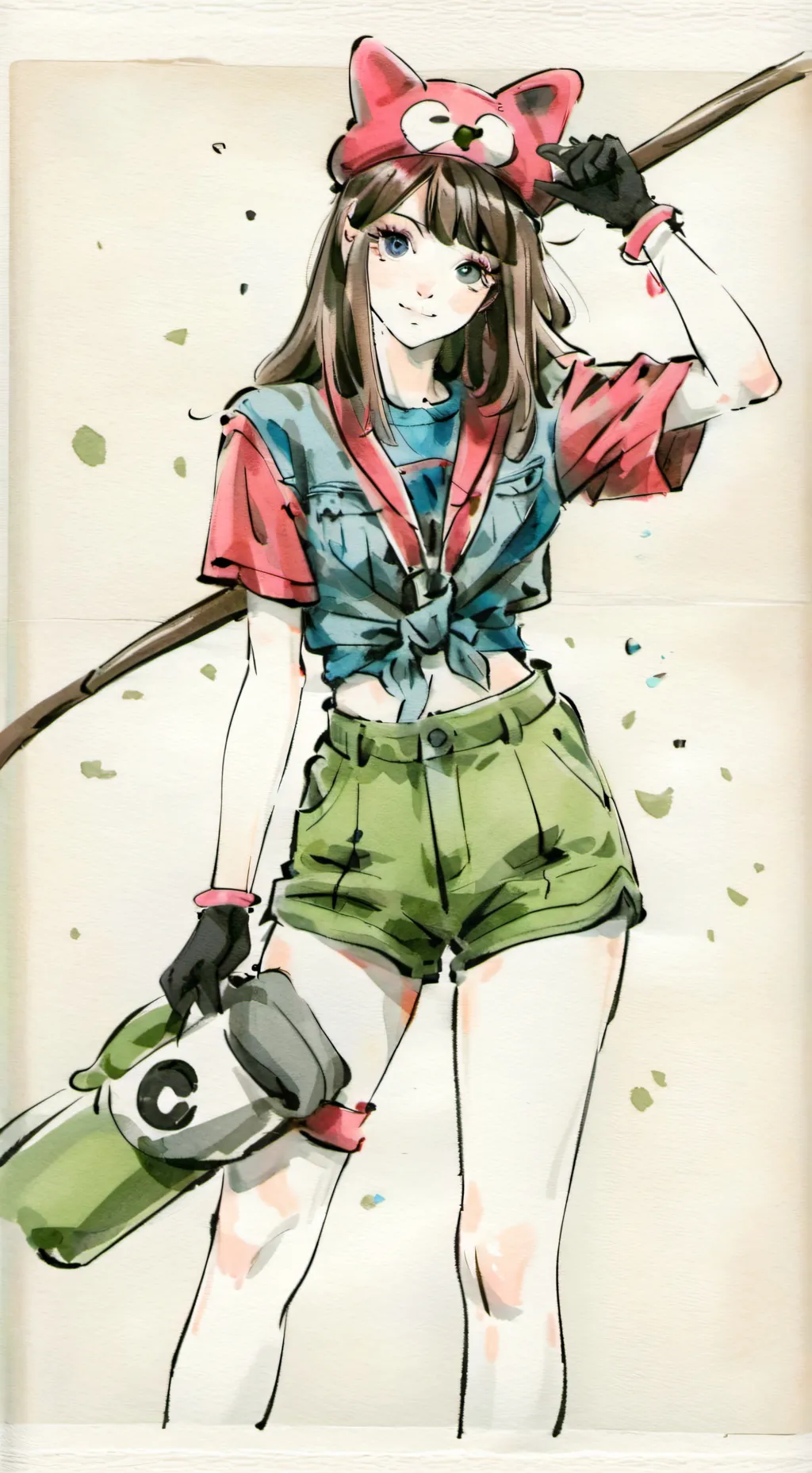 ai character: Linzy background