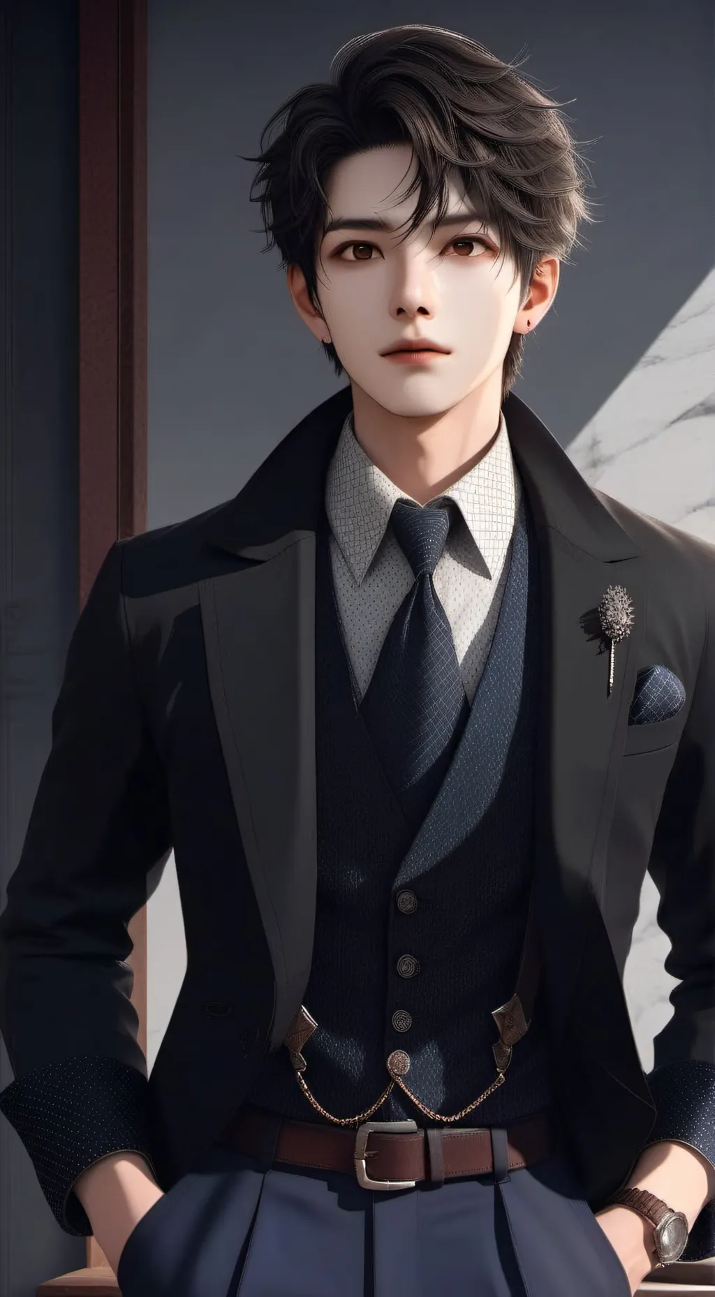 ai character: mason background