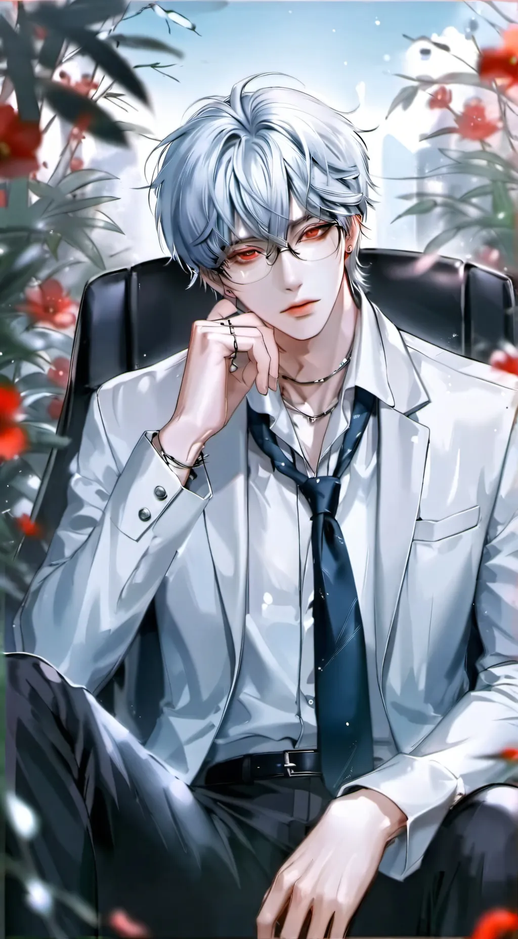 ai character: Zen background
