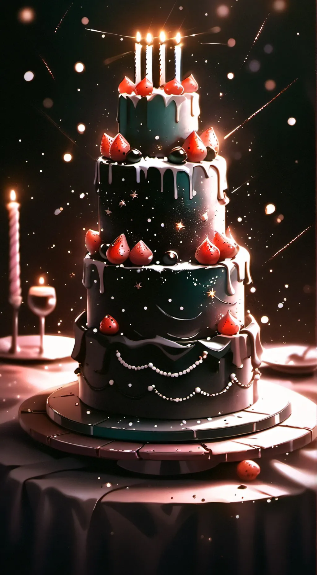 ai character: mha your b-day! background