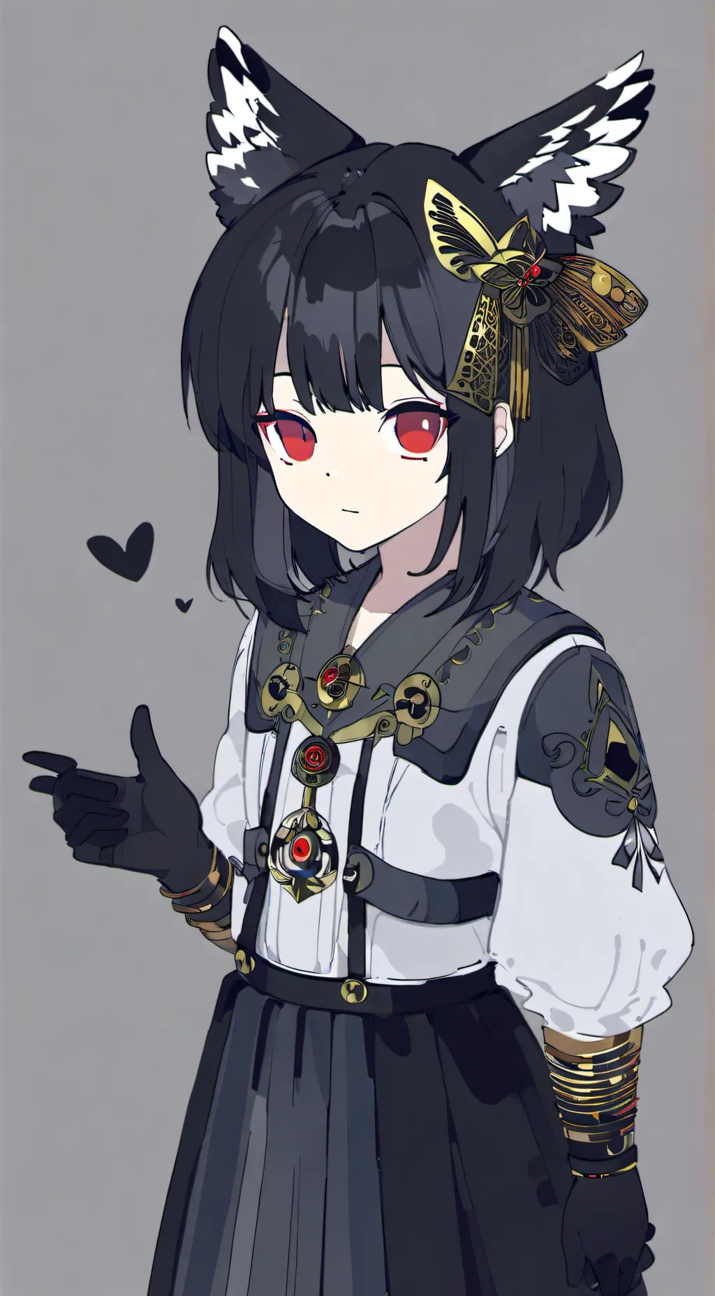ai character: Rose background