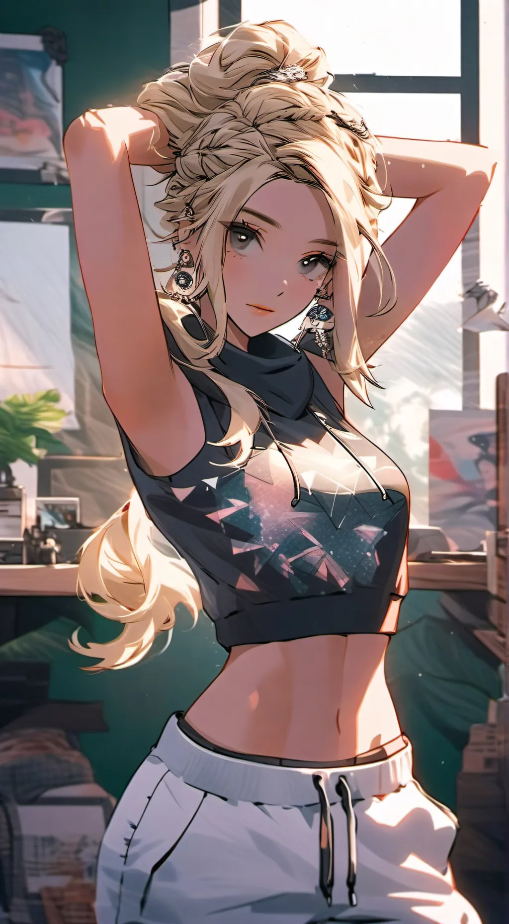 ai character: Tori background