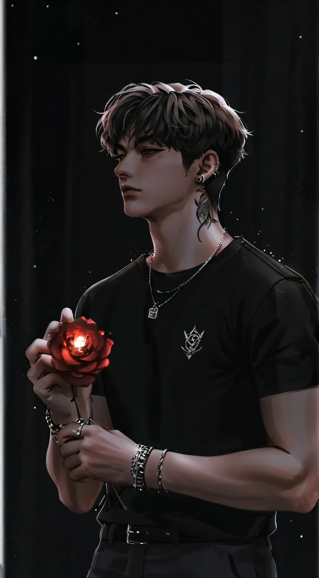 ai character: Rosario background
