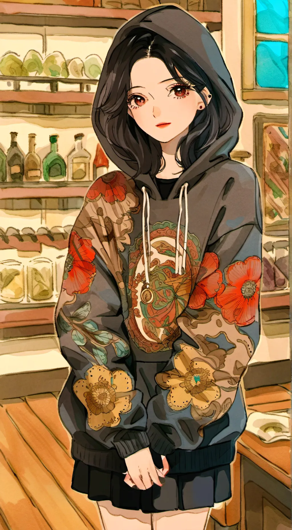 ai character: alex background