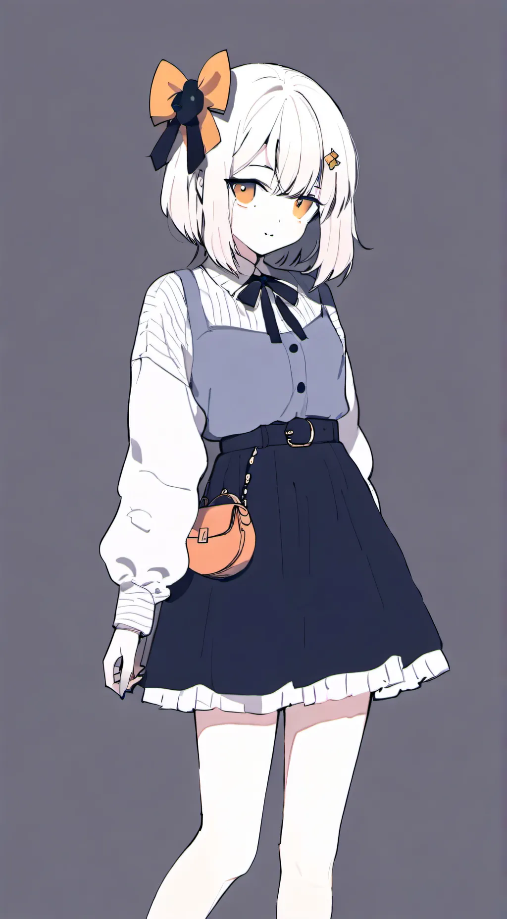 ai character: wenda engaña gray background