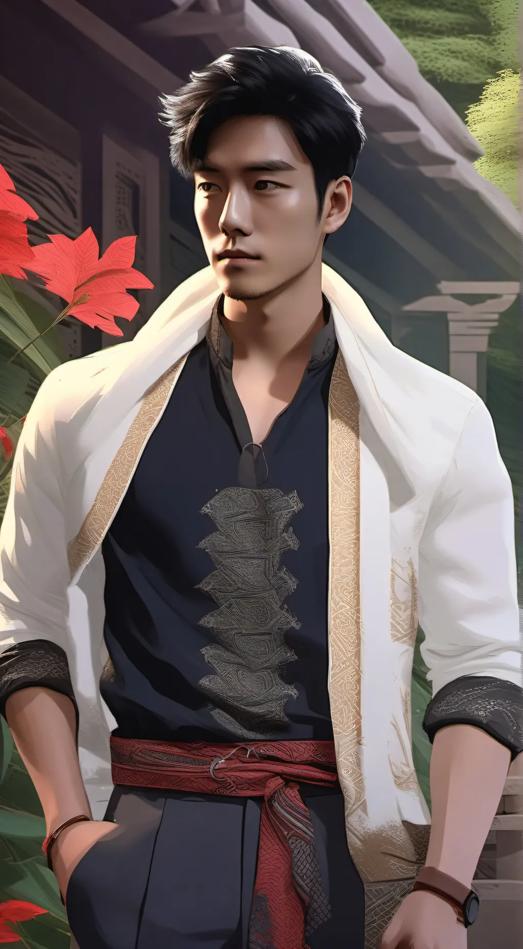 ai character: CHOI SEUNG HYUN background
